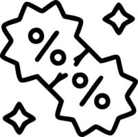 Glossy background with glowing discount code icons for Cyber Monday vector