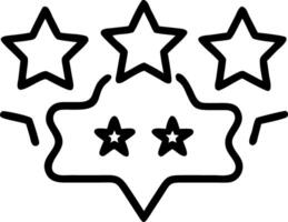 Glossy background of product review stars glowing for Cyber Monday vector