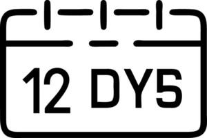 Macro shot of glowing calendar countdown to Cyber Monday sale vector