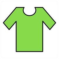 T-shirt and men tshirt icon concept vector