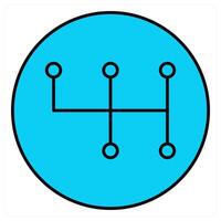 Connection and link icon concept vector