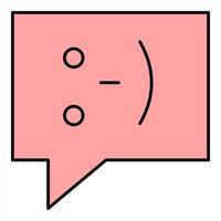 Message and chat icon concept vector