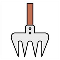 Showel and tool icon concept vector