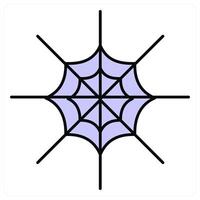 Spider Web and web icon concept vector