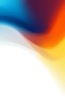 Abstract gradient rainbow color or colorful background vector