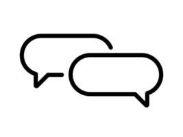 Speech bubble. Message icons. Speech bubble icon. Comment icon vector