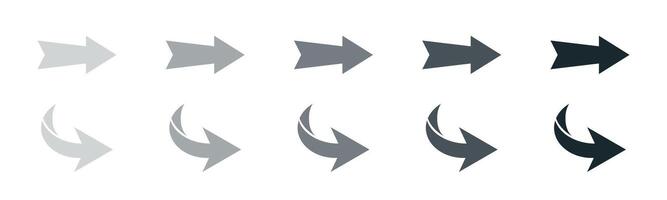 arrow collection. cursor icons. Arrow collection. Arrow icon set. vector