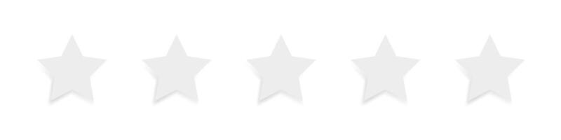 Rating stars. Five stars rating icon. Customer evaluation feedback. Customer satisfaction level rating. Customer review. graphic EPS 10 vector