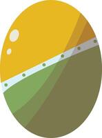 Nowruz Eggs Illustration in Flat Design vector