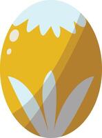 Nowruz Eggs Illustration in Flat Design vector