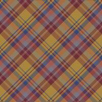 Seamless pattern of scottish tartan plaid. Repeatable background with check fabric texture. backdrop striped textile print. vector