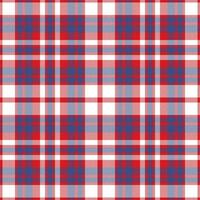 Plaid seamless pattern. Check fabric texture. textile print. vector