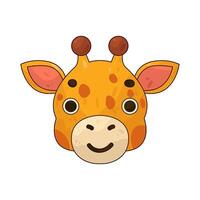 Illustration of Giraffe vector
