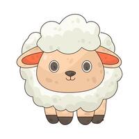 Illustration of sheep vector