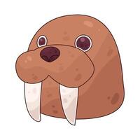 Illustration of walrus vector