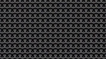 Abstract Geometric Pattern with Grey and Black Triangles and Hexagons video