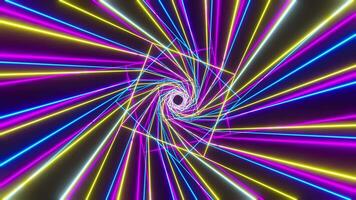 Futuristic Sci-fi holographic technology, Abstract motion graphic digital, Internet data network animation background video