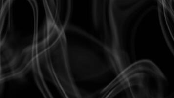 Captivating Smoke in Dark Loop Animation for Atmospheric Backgrounds video