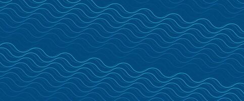 Bright blue minimal lines abstract technology background vector