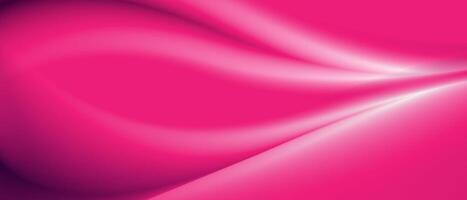 Bright pink smooth blurred wavy abstract elegant background vector