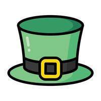 Simple St Patrick Day colorful icon. The icon can be used for websites, print templates, presentation templates, illustrations, etc vector