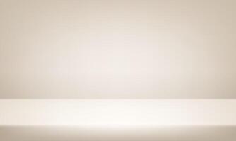 Empty beige studio background. Space for selling products on the website. Background 3d with podium. illustration. vector