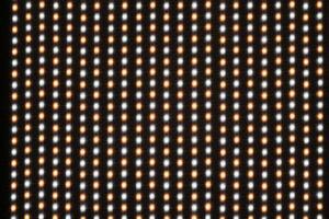 Innovative LED Light Display Featuring a Beautifully Patterned Arrangement of Colors and Brightness photo