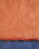vivid abstract paper landscape in vertical format - collection of handmade textured art papers photo