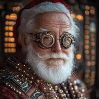 Santa claus steampunk photo