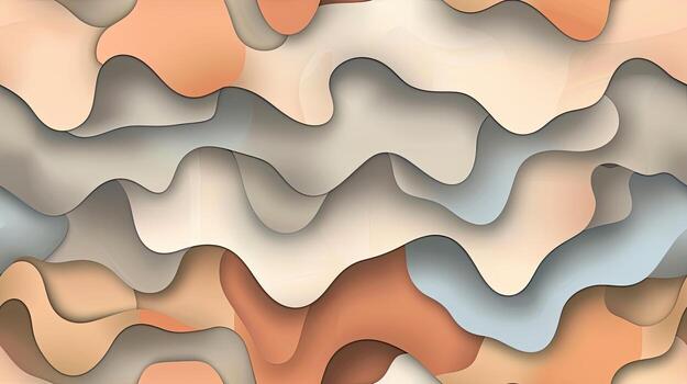 Abstract wallpaper with waves and colors photo