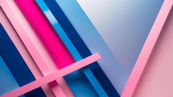 A pink and blue abstract background with a diagonal line photo