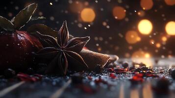 Experience Spices Up Close with Hyper-Realistic Lighting and Texture Details photo