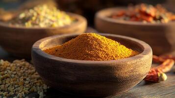 Hyper-Realistic Spice Details Captured in Breathtaking High-Resolution Photography photo