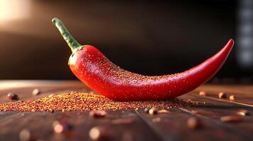 Hyper-Realistic Photography Capturing Every Intricate Detail of Spices Beautifully photo