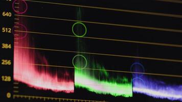 Check Colors With Scopes Rgb On Professional Software Display video