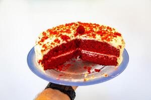 The cherry on the cake, a term commonly used to refer to the best part of the cake photo