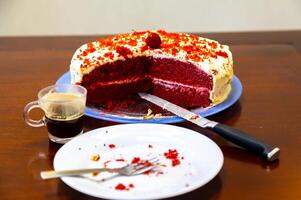 The cherry on the cake, a term commonly used to refer to the best part of the cake photo