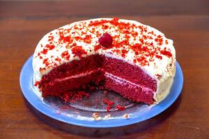 The cherry on the cake, a term commonly used to refer to the best part of the cake photo
