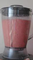 Enjoy a Fresh and Delicious Fruit Smoothie Made in a Blender Today video