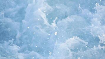 Experience dynamic ocean waves with foam and refreshing colors that captivate the eye video