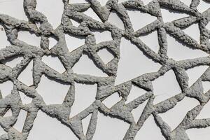 pattern of decorative stone wall background photo
