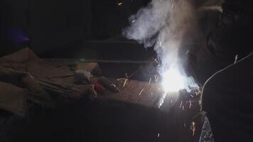 Artisan Blacksmithing in Action Crafting Metal with Incredible Precision and Skill. Stock Clip video