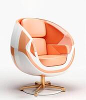 Futuristic style modern comfortable furniture design. photo