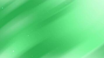 green gradient background with subtle light streaks. video