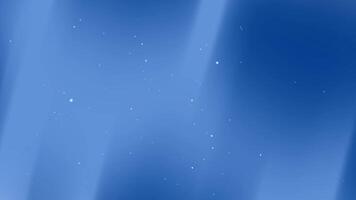 Blue background features faint light sparkles and subtle gradients. video