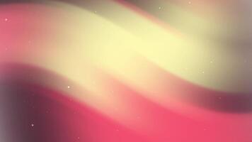 Abstract background with red and yellow waves video