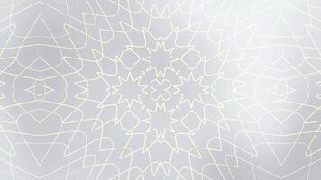 Pale yellow lines create a geometric gray pattern. Suitable for abstract designs, backgrounds, packaging, and modern graphic projects. video