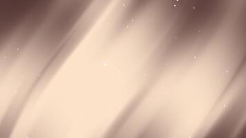 Beige gradient background features subtle light streaks and tiny sparkles. video