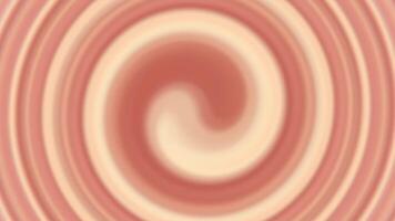 A pink and beige swirl background with a circular pattern video
