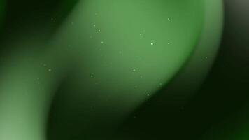 dark green gradient background with tiny light specks. video